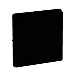 ValenaLife billentyű egyes nyomógomb jelző fekete csengő-jel  jelzőfényes IP20 műanyag LEGRAND - 756012