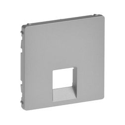 ValenaLife fedlap RJ45/RJ11 adatcsatlakozóhoz műanyag alumínium címketartó nélkül LEGRAND - 755412