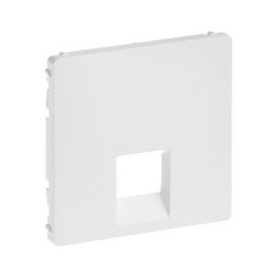 ValenaLife fedlap RJ45/RJ11 adatcsatlakozóhoz műanyag fehér címketartó nélkül LEGRAND - 755410