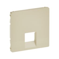 ValenaLife fedlap RJ45/RJ11 adatcsatlakozóhoz műanyag krém címketartó nélkül LEGRAND - 755411