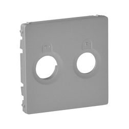 ValenaLife fedlap TV-RD koax-antennadugaljhoz műanyag alumínium címketartó nélkül LEGRAND - 754782