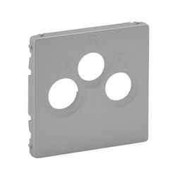 ValenaLife fedlap TV/RD/SAT központi fedlap fali aljzat alumínium üres-jel IP20 műanyag LEGRAND - 754792