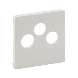 ValenaLife fedlap TV/RD/SAT központi fedlap fali aljzat fehér üres-jel IP20 műanyag LEGRAND - 754790