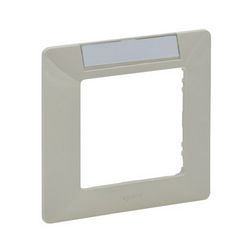 ValenaLife keret 1-es elefántcsont vízszintes címketartóval műanyag LEGRAND - 754051