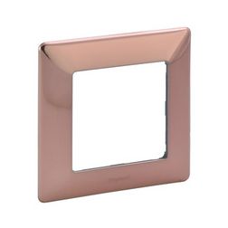 ValenaLife keret 1-es réz dekor vízszintes és függőleges műanyag LEGRAND - 754161