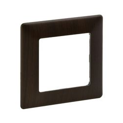 ValenaLife keret 1-es wenge dekor vízszintes és függőleges műanyag LEGRAND - 754171