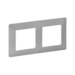 ValenaLife keret 2-es alumínium vízszintes és függőleges műanyag LEGRAND - 754132