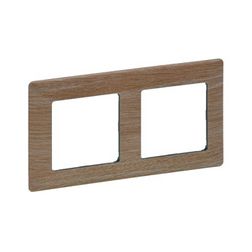 ValenaLife keret 2-es bambusz dekor vízszintes és függőleges műanyag LEGRAND - 754182