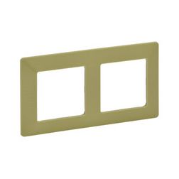 ValenaLife keret 2-es limezöld vízszintes és függőleges műanyag LEGRAND - 754082