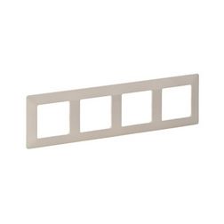 ValenaLife keret 4-es elefántcsont vízszintes és függőleges műanyag LEGRAND - 754044