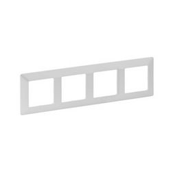 ValenaLife keret 4-es gyöngyház vízszintes és függőleges műanyag LEGRAND - 754144