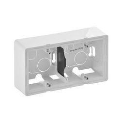 ValenaLife kiemelődoboz 2-es vízszintes és függőleges fehér műanyag IP2X LEGRAND - 754192