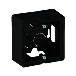 ValenaLife kiemelődoboz IPX0-hoz csavarokkal 1-es vízszintes és függőleges fekete műanyag LEGRAND - 754066