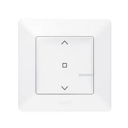 ValenaLife RF redőnyvezérlő fel-leWiFi CR2032-elemes fali 1P R105 1P kapcsoló billentyűs LEGRAND - 752191