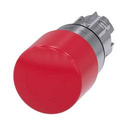 Vészgomba nyomófej fém d22 33.8mm-fej piros reteszelt fordító nyugtázás SIRIUS ACT SIEMENS - 3SU1050-1GB20-0AA0