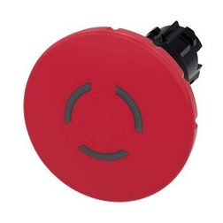 Vészgomba nyomófej műanyag d22 60mm-fej piros reteszelt világító SIRIUS ACT SIEMENS - 3SU1001-1JB20-0AA0