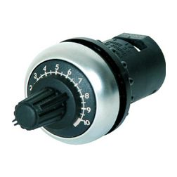 Vezérlési potenciométer 0.5W 22mm-átmérő csavaros-csatlakozás IP66 M22-R4K7 EATON - 229490
