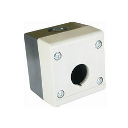 Vezérlőkészülék-tokozat d22 1-pozíció rászerelhető műanyag szürke VA Elektronika - i-K1