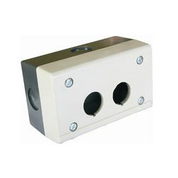 Vezérlőkészülék-tokozat d22 2-pozíció rászerelhető műanyag szürke VA Elektronika - i-K2