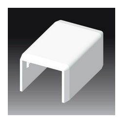 Vezetékcsatorna illesztéstakaró 25x20-hoz 19.2mmx műanyag fényesfehér kültér LHD KOPOS - 8912_HB