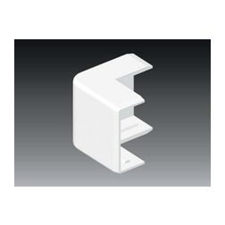 Vezetékcsatorna külső sarok fedél 40x20x-hoz 18.5mmx 41.1mmx 90° alap+fedél műanyag LHD KOPOS - 8636_HB