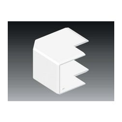 Vezetékcsatorna külső sarok fedél 40X40-hez 40.3mmx 40mmx 90° alap+fedél műanyag LHD KOPOS - 8646_HB