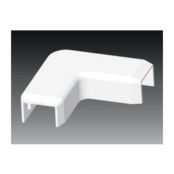 Vezetékcsatorna L-idom-fedél 15X10-hez alap+fedél 10mmx 15mmx 90° műanyag fényesfehér LH KOPOS - 8683_HB