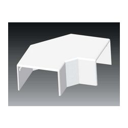 Vezetékcsatorna L-idom-fedél 60X40-hez alap+fedél 40mmx 60mmx 90° műanyag fényesfehér LH KOPOS - 8653_HB