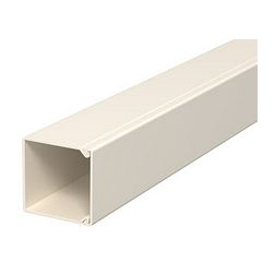 Vezetékcsatorna műanyag 25mm x 25mm x 2000mm krémfehér kezeletlen WDK25025CW OBO-BETTERMANN - 6026427