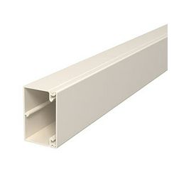 Vezetékcsatorna műanyag 60mm x 40mm x 2000mm krémfehér kezeletlen WDK40060CW OBO-BETTERMANN - 6020887
