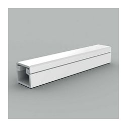 Vezetékcsatorna öntapadós műanyag 11mm x 10mm x 2000mm fehér kezeletlen LV KOPOS - LV 11X10_P2