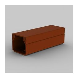 Vezetékcsatorna sötét fa műanyag 20mm x 20mm x 2000mm kezeletlen LHD KOPOS - LHD 20X20_TD