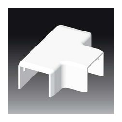 Vezetékcsatorna T-idom fedél 25x20-hoz 20.2mmx 25.2mmx alap+fedél műanyag fényesfehér LHD KOPOS - 8914_HB