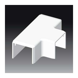 Vezetékcsatorna T-idom fedél 30X25-höz 25mmx 30mmx alap+fedél műanyag fényesfehér LHD KOPOS - 8934_HB