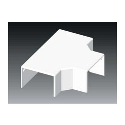 Vezetékcsatorna T-idom fedél 60X40-hez 40mmx 60mmx alap+fedél műanyag fényesfehér LH KOPOS - 8654_HB