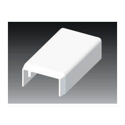 Vezetékcsatorna végzáró 20x10-hez balos/jobbos 10mmx 20mmx műanyag fényesfehér LHD KOPOS - 8921_HB