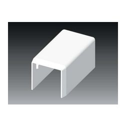 Vezetékcsatorna végzáró 20x20-hoz balos/jobbos 19.2mmx 21.2mmx műanyag fényesfehér LHD KOPOS - 8621_HB