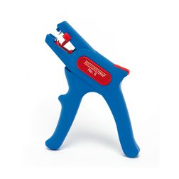 Vezetékcsupaszító fogó automatikus 0.5-12mm 0.2-6mm2 12mm-benyúlás körvágó  érvágóval No.5 WEICON - 51000005