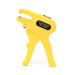 Vezetékcsupaszító fogó automatikus sárga 1-6mm2 26mm-benyúlás körvágó No.7 Solar WEICON - 51002007