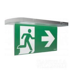 Világító plexi vészvilágítóhoz 2oldalas