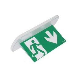 Világító plexi vészvilágítóhoz 2oldalas