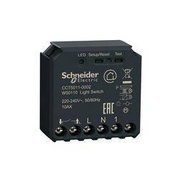 Wiser világításkapcsoló mikromodul WiFi betét 230V 10A 100-2200W süllyesztett szürke Schneider - CCT5011-0002
