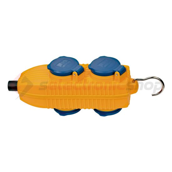 16A/230V dugaszoló elosztó 16A/230V 4x16A2P+E/230V műanyag függeszthető IP44 Powerblock LECTRA - 1081070010