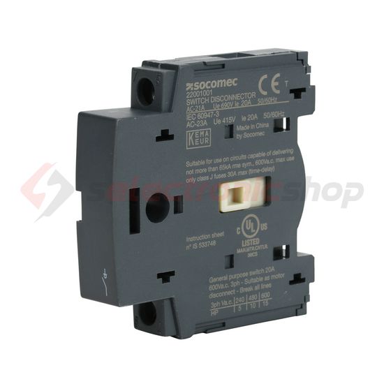 4. főpólus M20-hoz  Sirco M1 SOCOMEC - 22001001