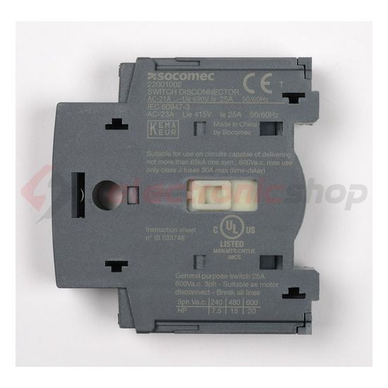 4. főpólus M25-höz  Sirco M1 SOCOMEC - 22001002