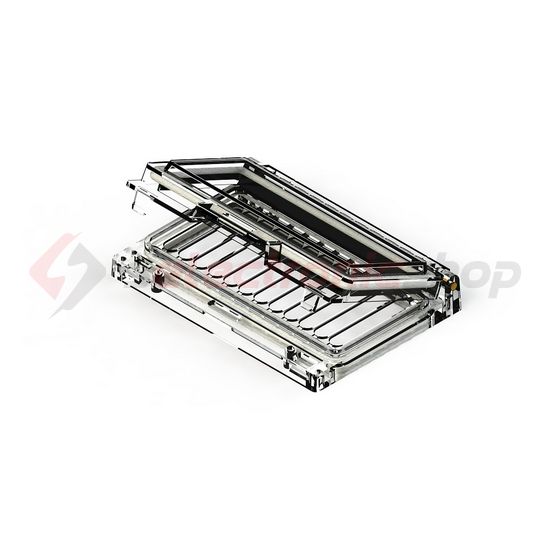 Ablak lakatolható IP65 6modul 125mm-sz 88mm-ma Csatári Plast - CSP99000006