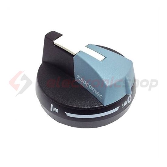 Ajtókuplung forgató hajtás M16…80-hoz fekete zárható Sirco S00 SOCOMEC - 14731111