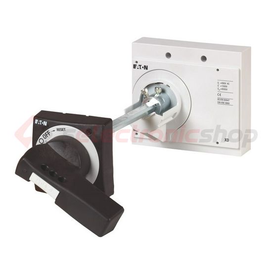 Ajtókuplung forgató hajtás teljesítménymegszakítóhoz fekete zárható NZM3-XTVD EATON - 260170