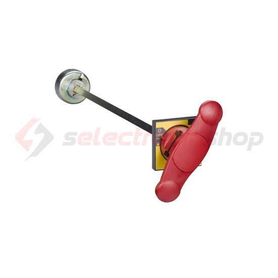 Ajtókuplung forgatókar INS320-630-hoz tengellyel piros/sárga zárható Schneider - 31053