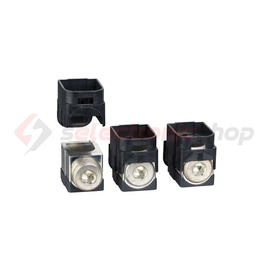 Al-kábel csatlakozó készlet 3P (3db) 120...185mm2 INS/INV/NSX100..250(DC)-hez  NSX Schneider - LV429259